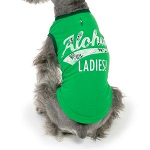❤️10/$30 New vibrantlife aloha ladies dog shirt